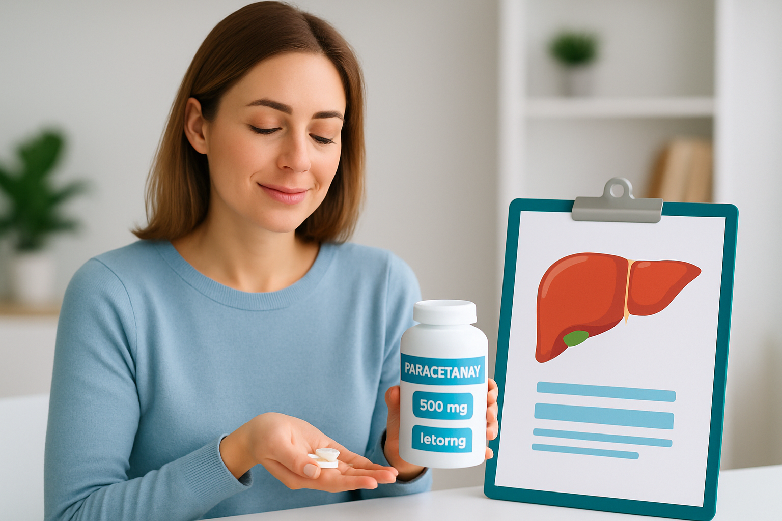 Paracetamol Tabletten in verschiedenen Dosierungen mit Informationen zur sicheren Anwendung und richtigen Dosierung