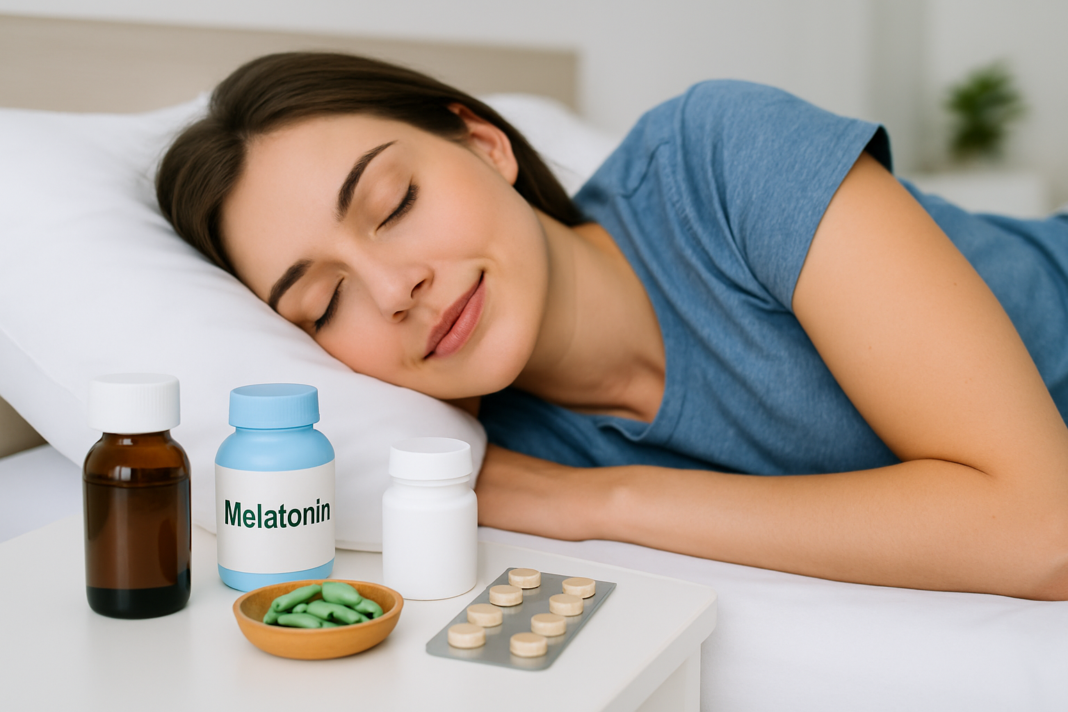 Rezeptfreie Schlafmittel - Baldrian, Melatonin und pflanzliche Präparate für gesunden Schlaf